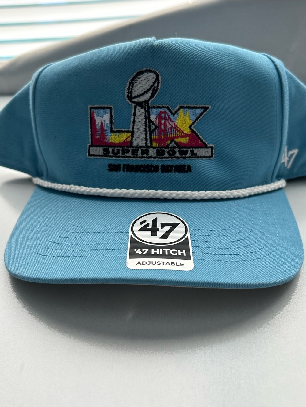 Super Bowl LX San Francisco Bay Area ’47 Hitch Rope Hat NWT - Picture 3 of 10